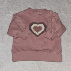 (3 for $10) PL Baby Pink Heart Sweater
